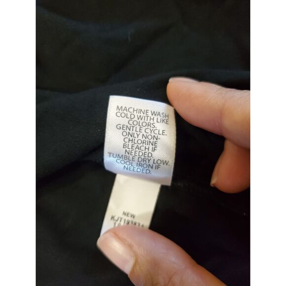 J.Jill Wearever Collection Womens 4XL Black Open Front Cardigan EUC Stretch - Picture 7 of 8